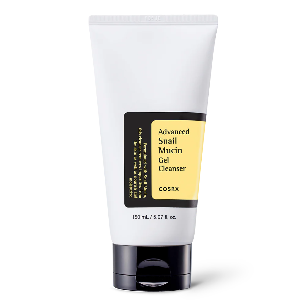 COSRX Advanced Snail Mucin Gel Cleanser 150ml – Nettoyant Hydratant au Mucin d’Escargot