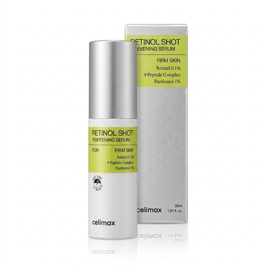 Celimax Retinol Shot Tightening Serum 0.1% – Sérum Anti-Rides & Raffermissant 30ml