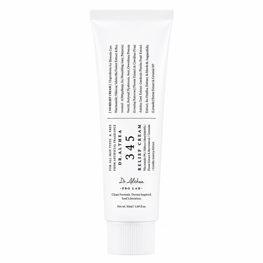 Dr. Althea 345 Relief Cream 50ml – Crème Apaisante & Réparatrice