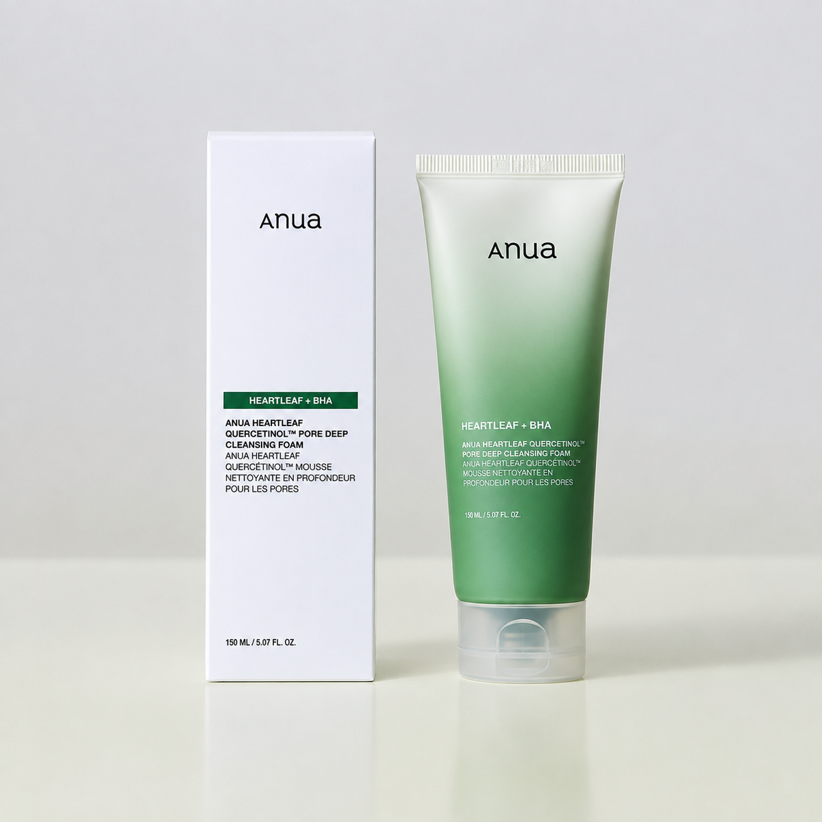 Anua Heartleaf + BHA Pore Deep Cleansing Foam 🌿